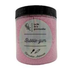 sucre aromatisé bubble gum...