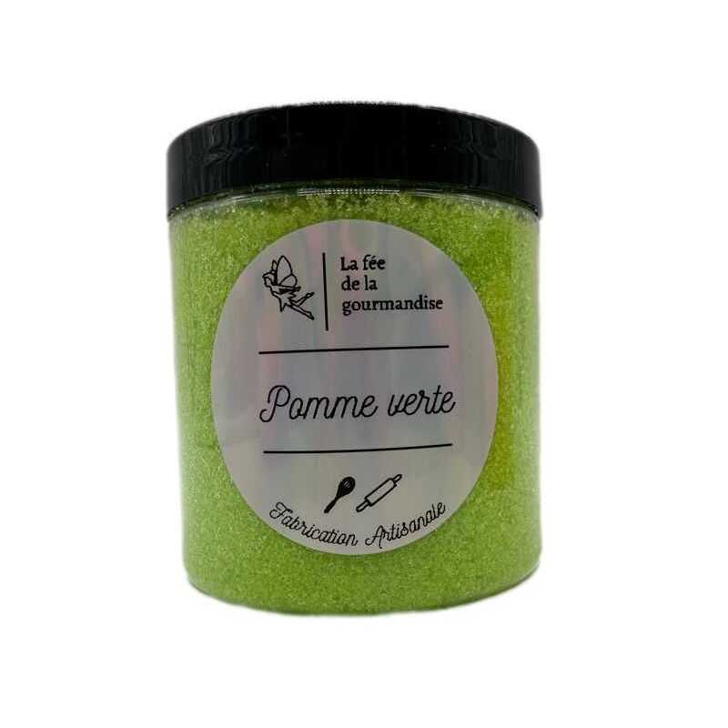 Sucre aromatisé pomme verte - 250g