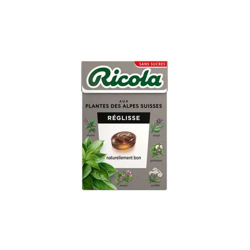 Ricola Réglisse sans sucres 50g