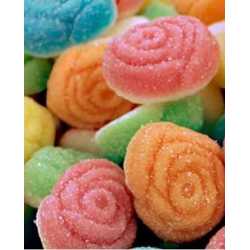 Flower power Fleurs en gélifié aéré sucré - 100g