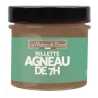 Rillette agneau de 7 h - 95g